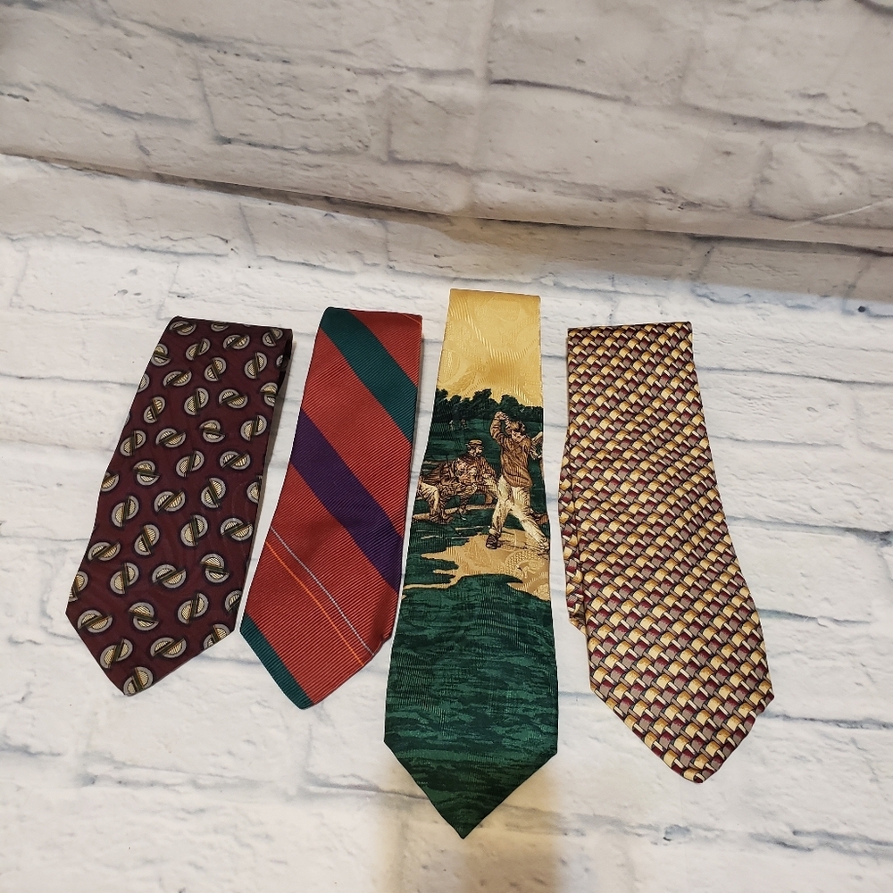 Robert Talbott Multicolor Patterned Ties Collecti… - image 1